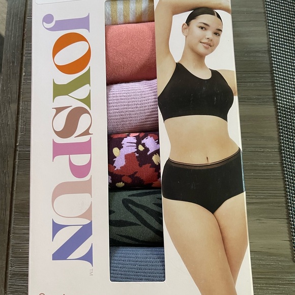 Joyspun Cotton Briefs Box of 6 Assorted Prints Size 22 NWT - Picture 2 of 4